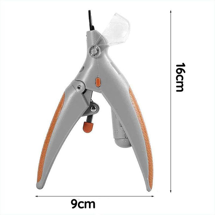 Professioneller Hundekrallenknipser mit Schnellsensor, ergonomischem Griff und robusten Edelstahlklingen für präzises Trimmen