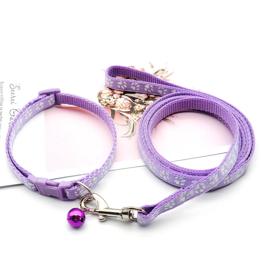 Pink soft-grip dog leash, coiled up to show its compact design and vibrant color.
