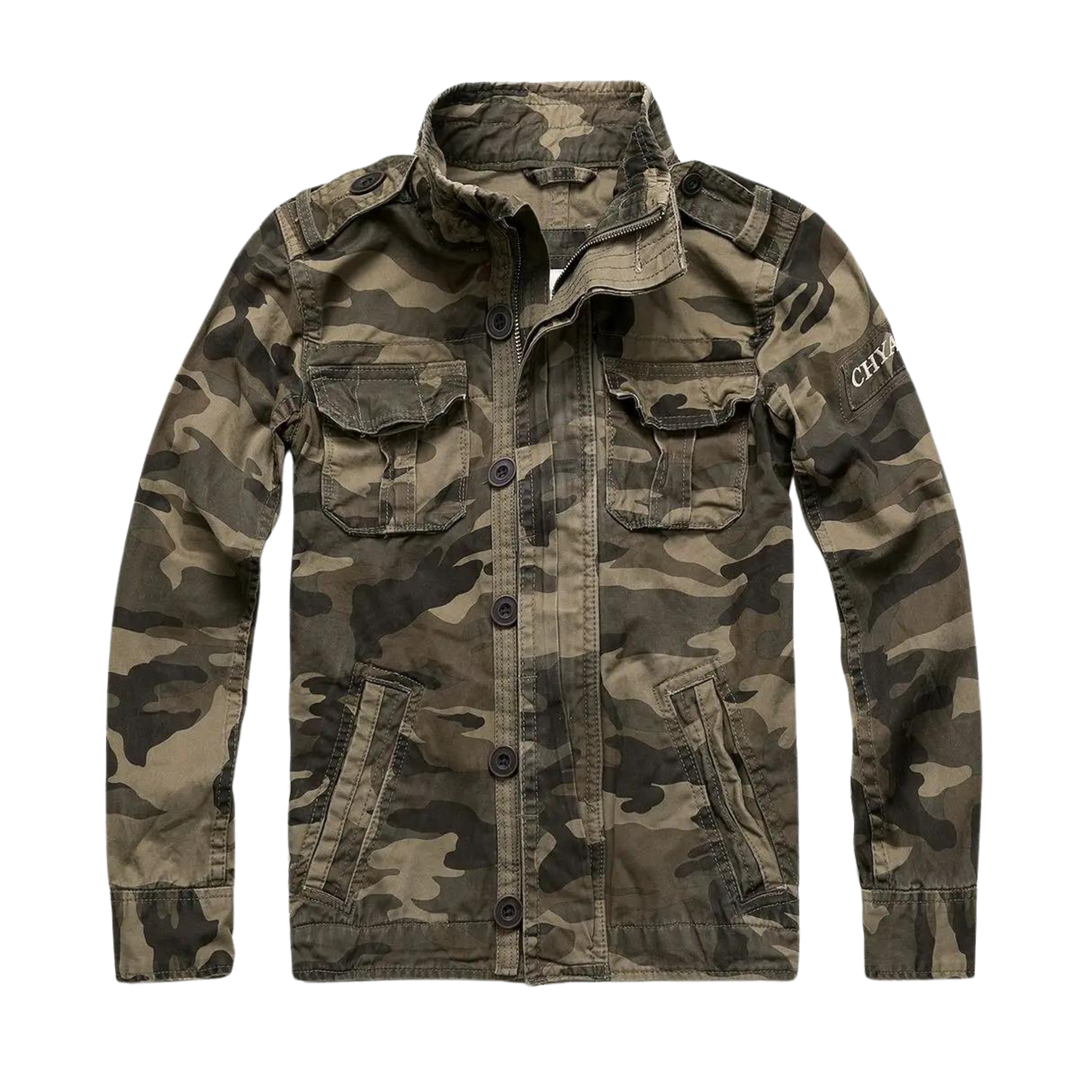 Retro Jeansjacke aus hochwertigem Denim, vielseitig und stilvoll, ideal für modebewusste Trendsetter.