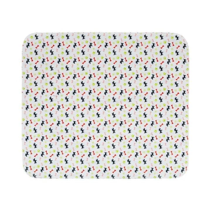 Soft yet strong pet training pad, waterproof and machine washable for easy care