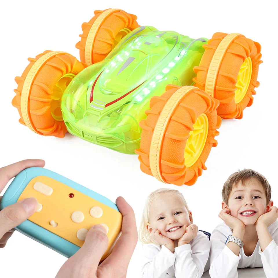 "Robustes, wasserfestes ferngesteuertes Amphibienfahrzeug, geeignet für Abenteuer auf Land und Wasser, für Kinder ab 6 Jahren