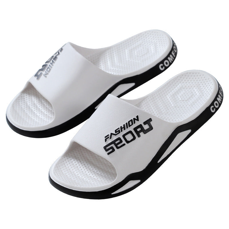 "Rutschfeste und atmungsaktive unisex Sportsandalen, stilvoll zweifarbig in Gelb+Schwarz, perfekt für aktive Tage."
