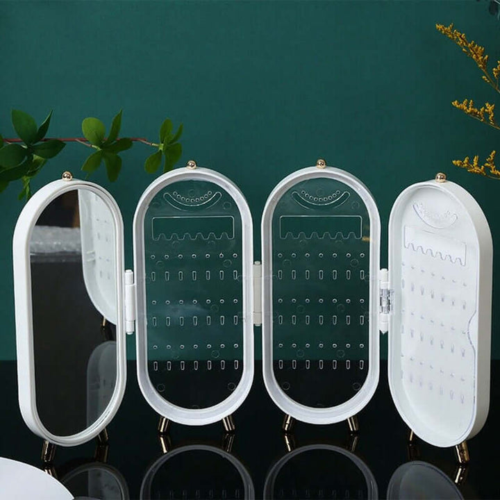 Faltbarer Ovaler Schmuck-Organizer