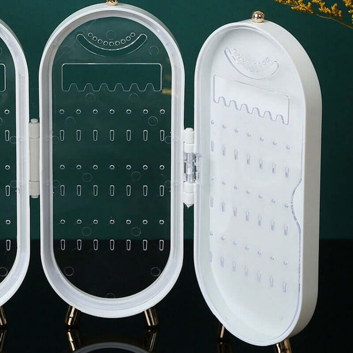 Faltbarer Ovaler Schmuck-Organizer