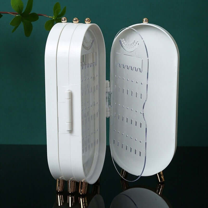 Faltbarer Ovaler Schmuck-Organizer