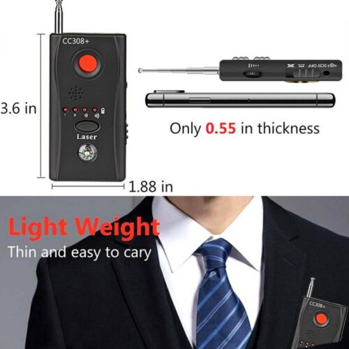 Anti-spy detector for hidden cameras, GPS trackers, and audio bugs. Protects privacy from all spy devices.