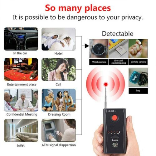 Best unisex bug detector & hidden camera finder. Multi-functional anti-spy device for comprehensive privacy.