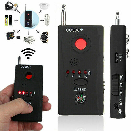 Advanced bug detector & hidden camera finder. RF signal, lens detector, audio bug detection for total privacy security.