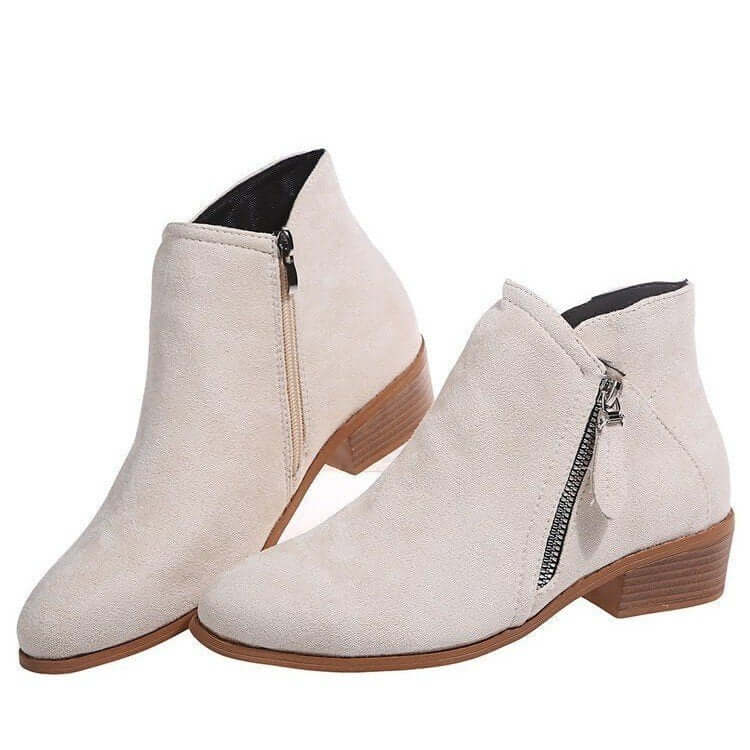 Stylische Velourslederstiefel für Damen