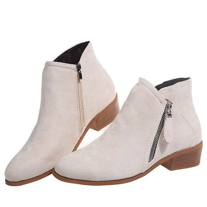 Stylische Velourslederstiefel für Damen