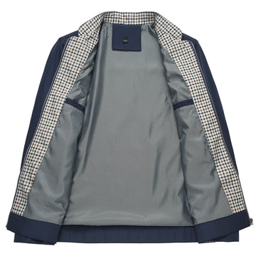 Schicke Herrenjacke, schmale Passform, mit Fronttasche, vielseitig, ideal für modische Outfits und verschiedene Anlässe.