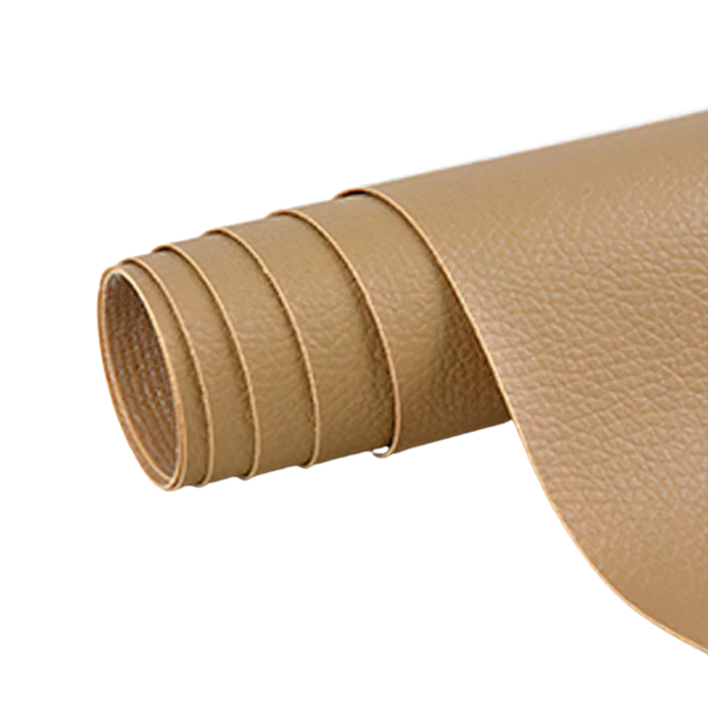 Selbstklebender Lederflicken, ideal für Möbel- und Kleidungsreparatur, in Schwarz, robustes Kunstleder, einfach anzubringen.