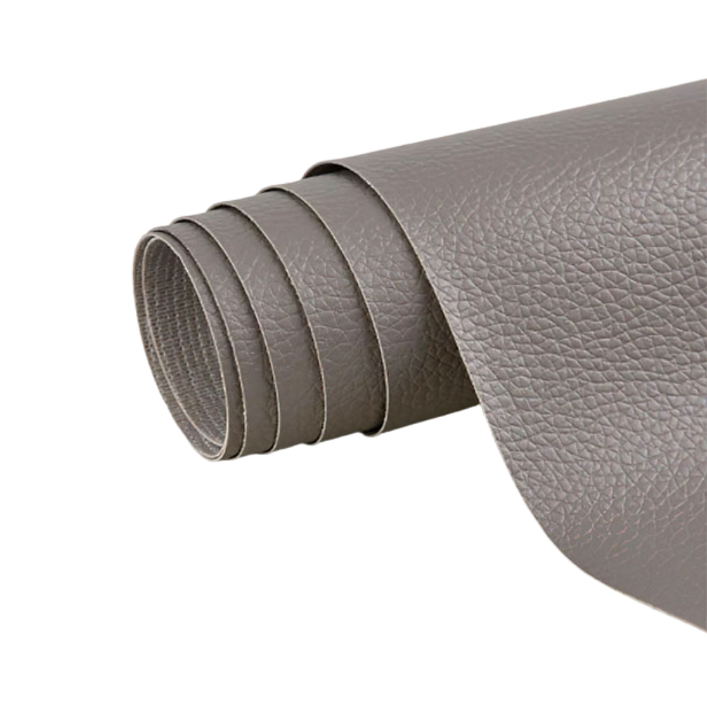 Selbstklebender Lederflicken, ideal für Möbel- und Kleidungsreparatur, in Schwarz, robustes Kunstleder, einfach anzubringen.