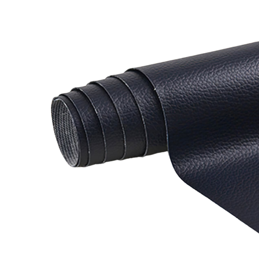 Selbstklebender Lederflicken, ideal für Möbel- und Kleidungsreparatur, in Schwarz, robustes Kunstleder, einfach anzubringen.