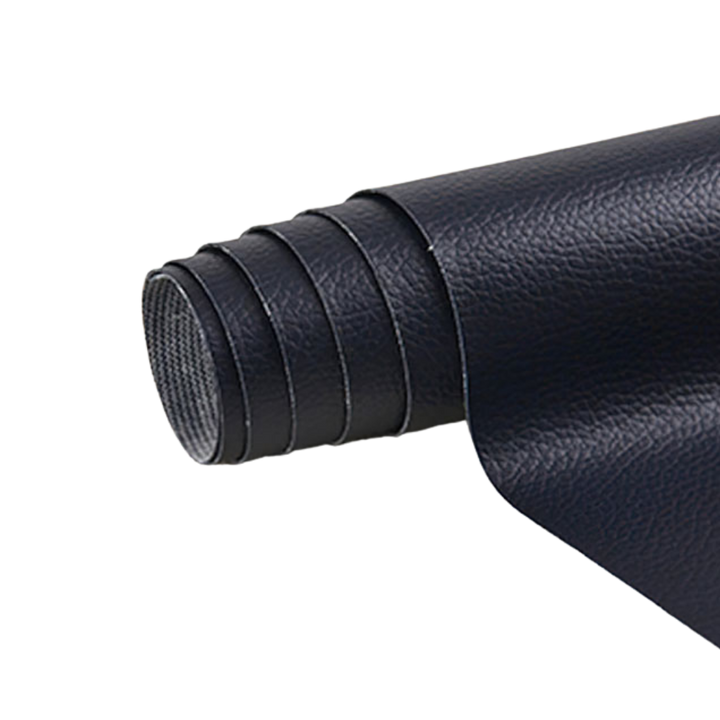 Selbstklebender Lederflicken, ideal für Möbel- und Kleidungsreparatur, in Schwarz, robustes Kunstleder, einfach anzubringen.