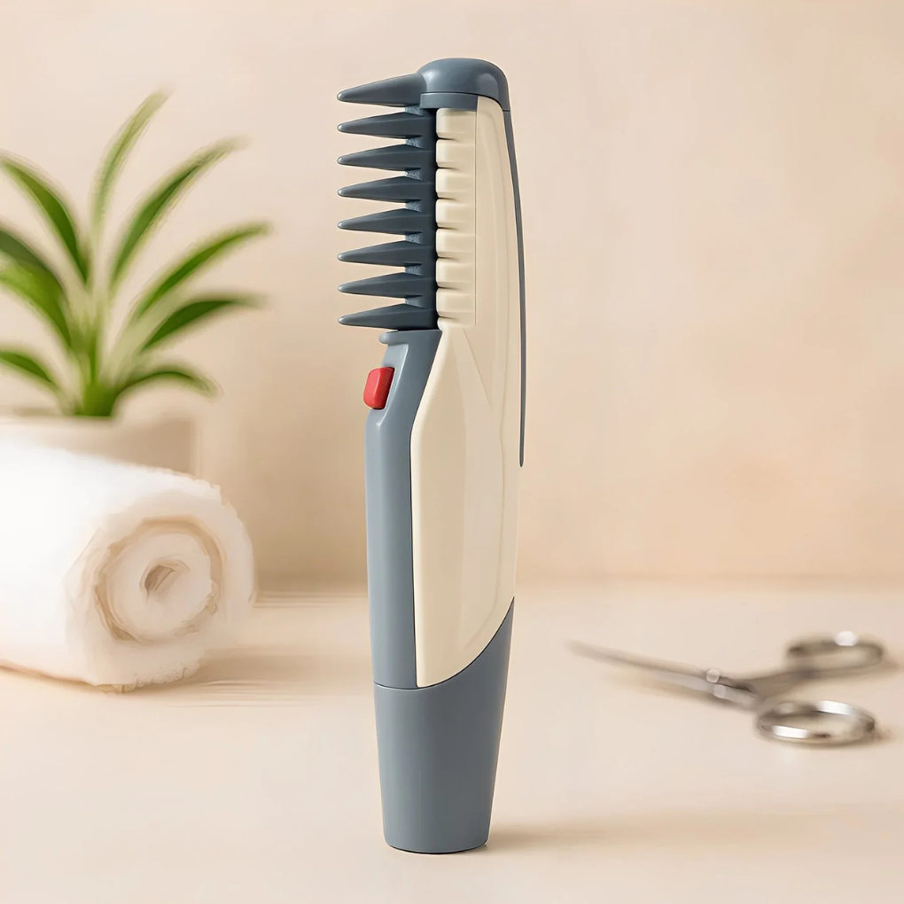 Precision pet trimmer with adjustable length, a silent cordless groomer for easy home dog & cat grooming.