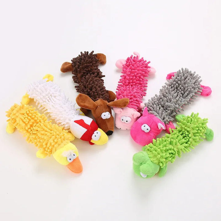 Small pet animal squeaker toy for dogs, durable chew toy for small breeds.