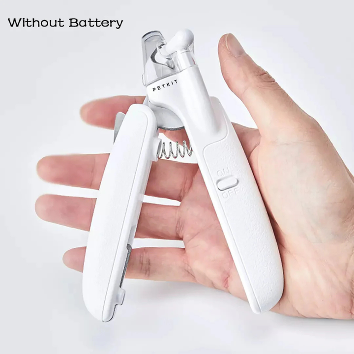 New4 small pet nail clipper featuring a safety guard, ideal for kitten and cat grooming.