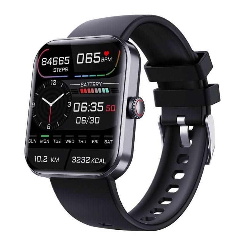 Smart Health Watch: Pain-free blood sugar & vital monitoring, including heart rate & sleep tracking.