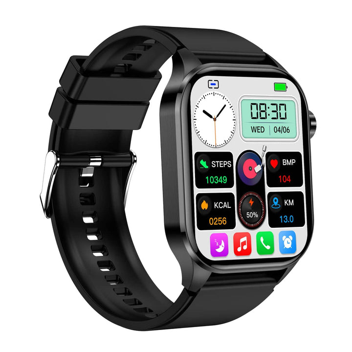 "Smartwatch mit 1,4 Zoll HD-Touchscreen, EKG, Blutdruck, Herzfrequenzmessung, ideal für Gesundheit und Fitness"