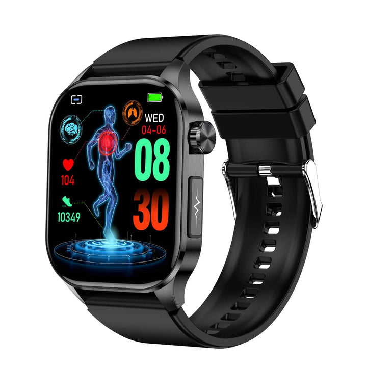 "Smartwatch mit 1,4 Zoll HD-Touchscreen, EKG, Blutdruck, Herzfrequenzmessung, ideal für Gesundheit und Fitness"