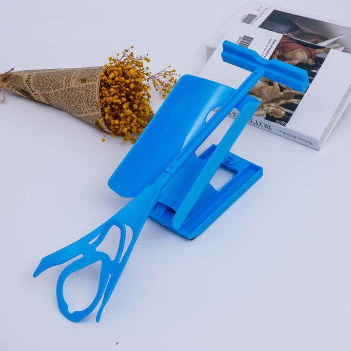 "Socken Anzieh Hilfe für Senioren in ergonomischem Design, perfekt für müheloses Anziehen ohne Bücken."