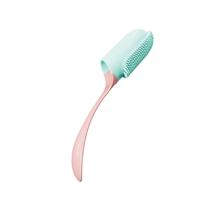Compact pet finger toothbrush, perfect for travel and maintaining dog and cat dental hygiene on-the-go.