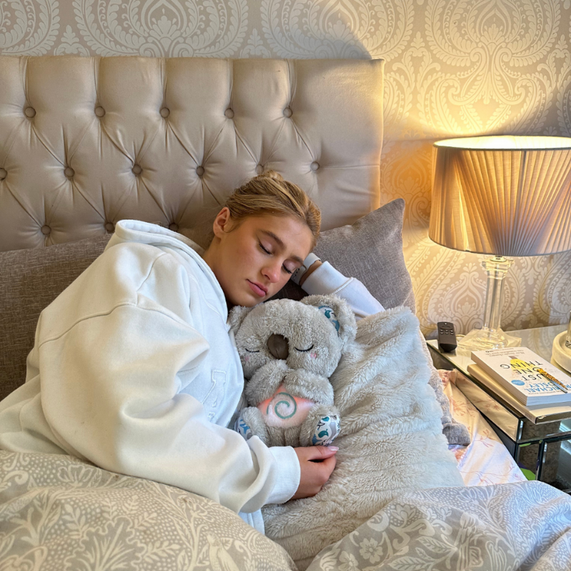 Premium calming cuddle toy, a plush companion offering ultimate relaxation, soothing comfort & stress relief.