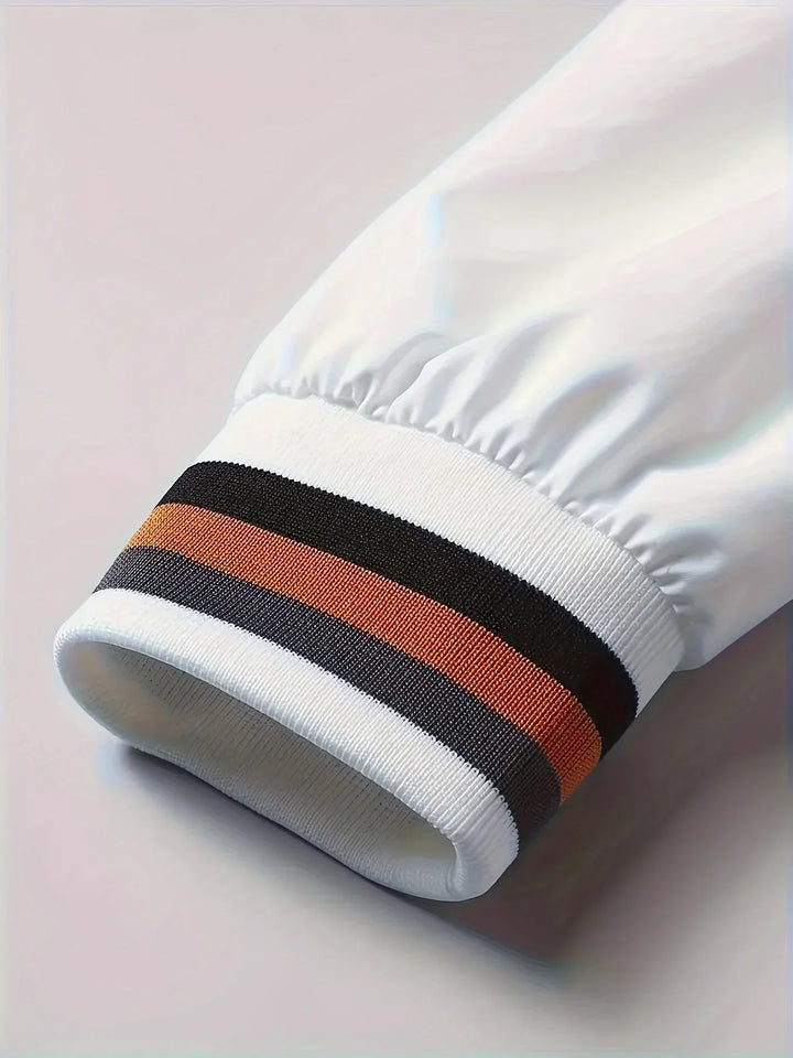 "Sportliche Herren Übergangsjacke, vielseitig, komfortabel, klassisches Design, mit Taschen und stilvollem Kragen."