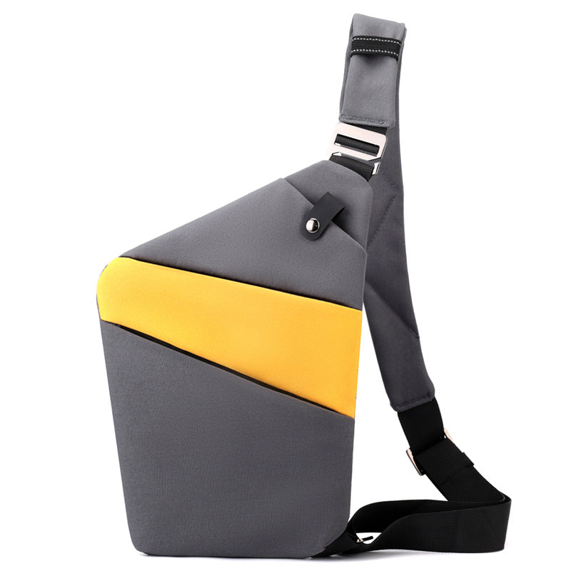 "Stilvolle Anti-Diebstahl Umhängetasche für Damen, mit versteckten Reißverschlüssen, in modernem Design und wasserabweisend."