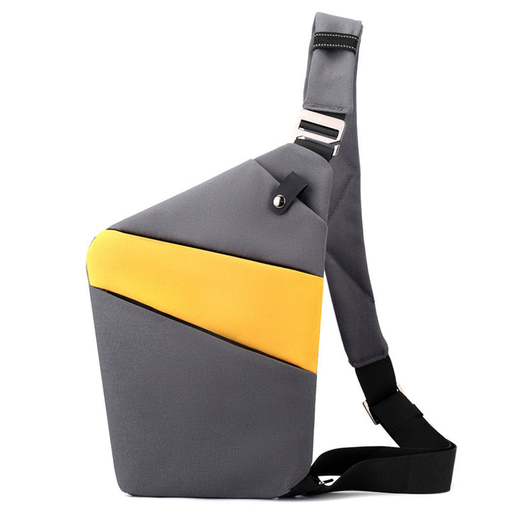 "Stilvolle Anti-Diebstahl Umhängetasche für Damen, mit versteckten Reißverschlüssen, in modernem Design und wasserabweisend."