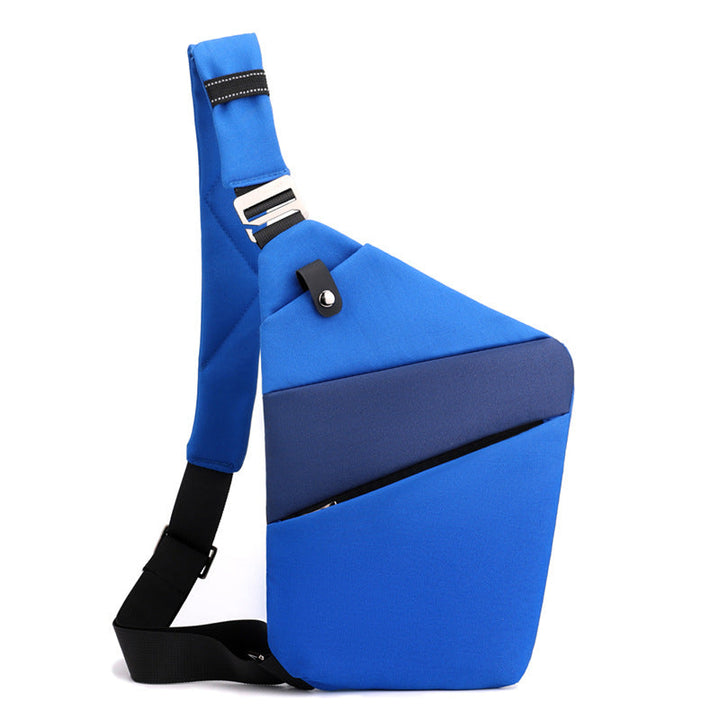 "Stilvolle Anti-Diebstahl Umhängetasche für Damen, mit versteckten Reißverschlüssen, in modernem Design und wasserabweisend."