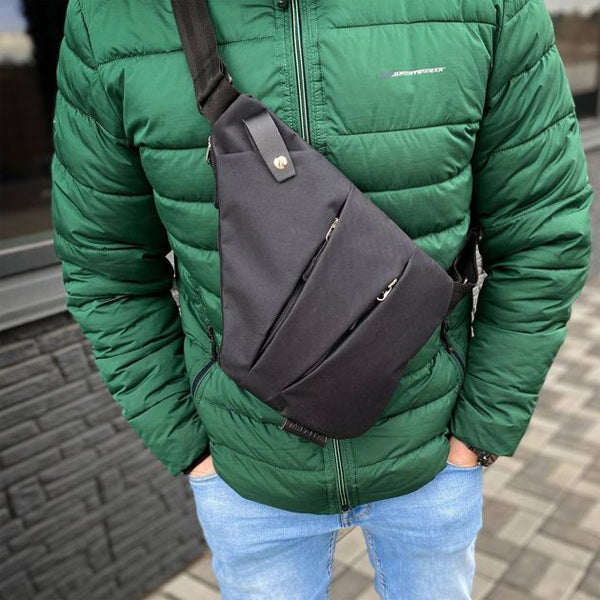 "Stilvolle Anti-Diebstahl Umhängetasche für Damen, mit versteckten Reißverschlüssen, in modernem Design und wasserabweisend."