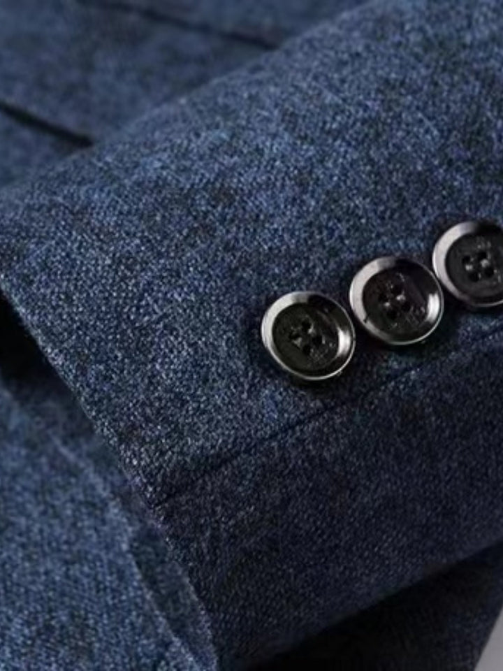 "Stilvolle halboffizielle Herren-Blazerjacke in elegantem Schnitt, ideal für Büro und festliche Anlässe"