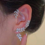 Left leaf white