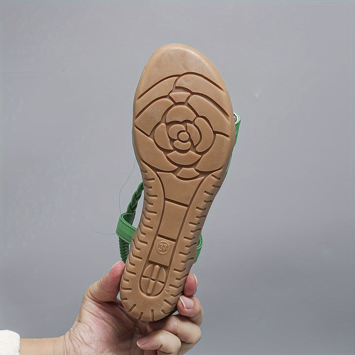 Modern women's wedge sandals, a stylish and comfortable option for any summer occasion.