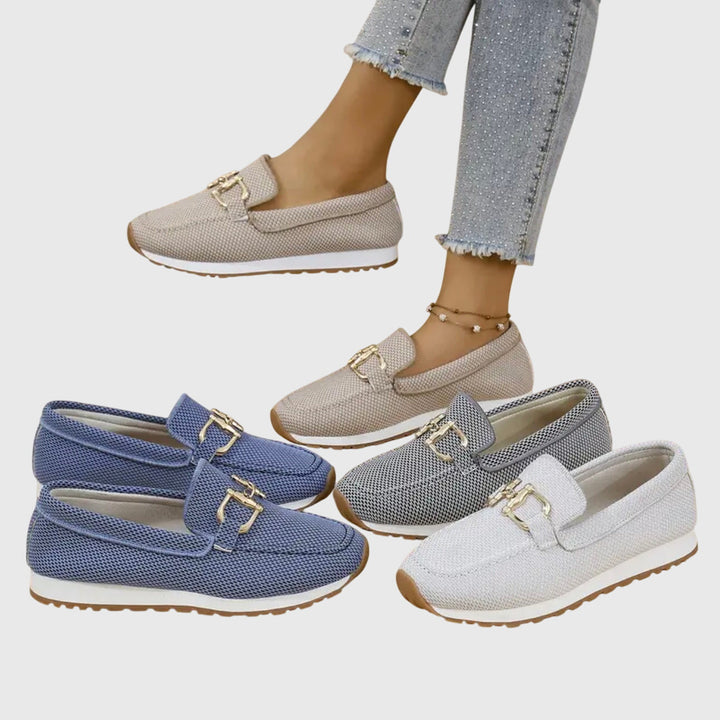 Premium women's everyday loafers: stylish orthopedic flats with exceptional comfort & support.