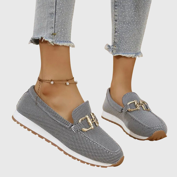 Women's comfort shoes: fashionable orthopedic loafers perfect for daily wear & walking.