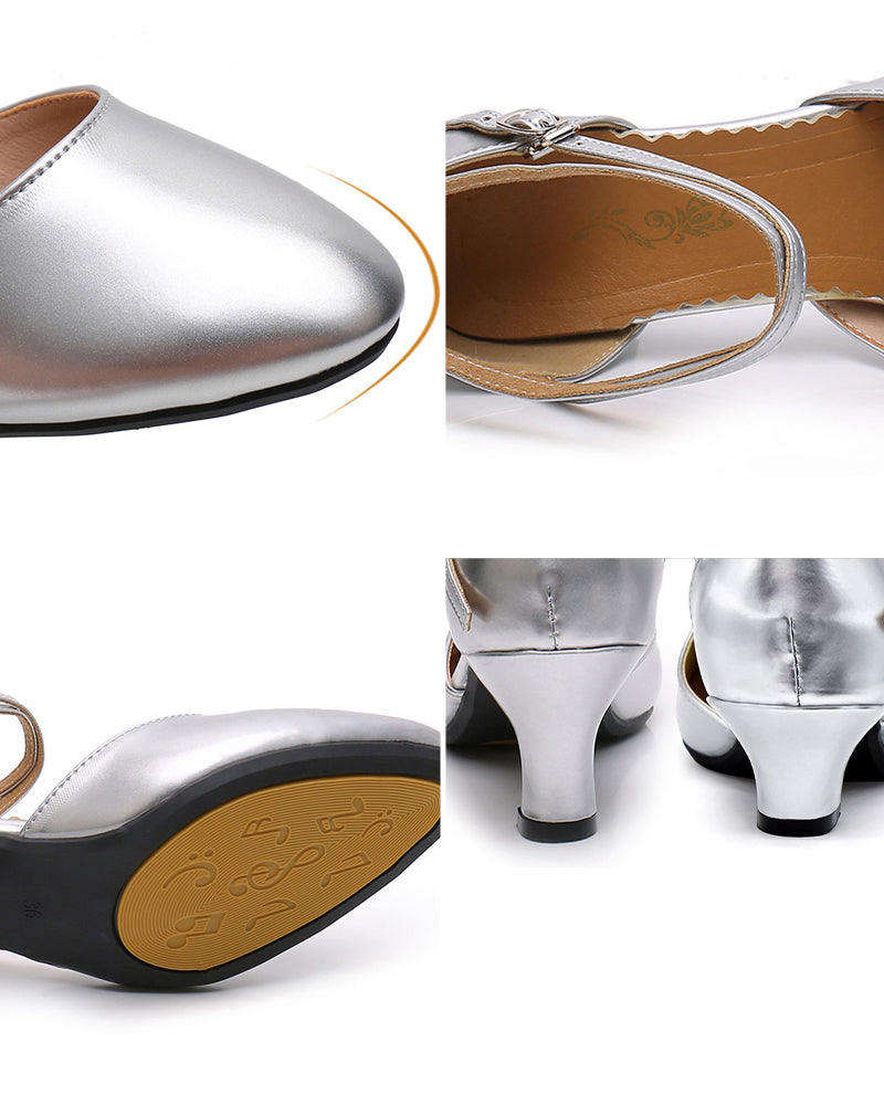 "Stylishe Damen-Abendschuhe in Burgunderrot mit klobigem Absatz, perfekt für elegante und vielseitige Auftritte."