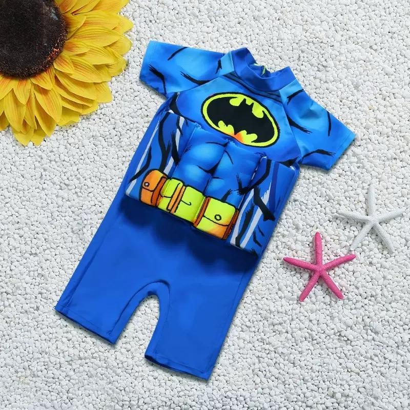 Children's UV protection swim vest, floatation & built-in swim shorts.