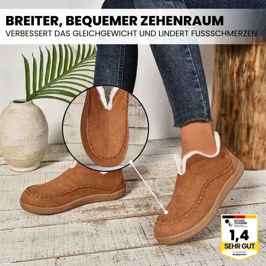 "Ultrabequeme, rutschfeste Damen-Hausschuhe mit orthopädischem Design und atmungsaktiver Sohle für Komfort und Sicherheit."