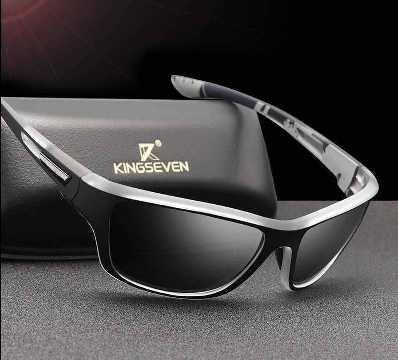 "Ultraleichte sportliche Polarisations-Sonnenbrille für Herren mit UV400-Schutz, kratzfesten Gläsern und elegantem Design."
