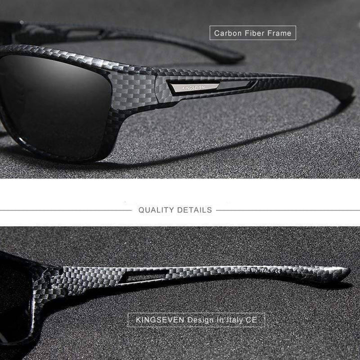 "Ultraleichte sportliche Polarisations-Sonnenbrille für Herren mit UV400-Schutz, kratzfesten Gläsern und elegantem Design."
