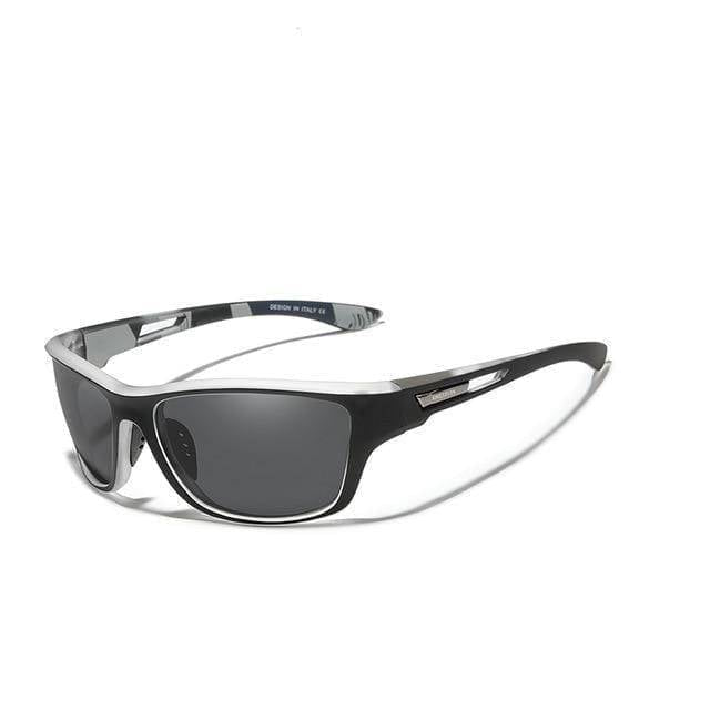 "Ultraleichte sportliche Polarisations-Sonnenbrille für Herren mit UV400-Schutz, kratzfesten Gläsern und elegantem Design."