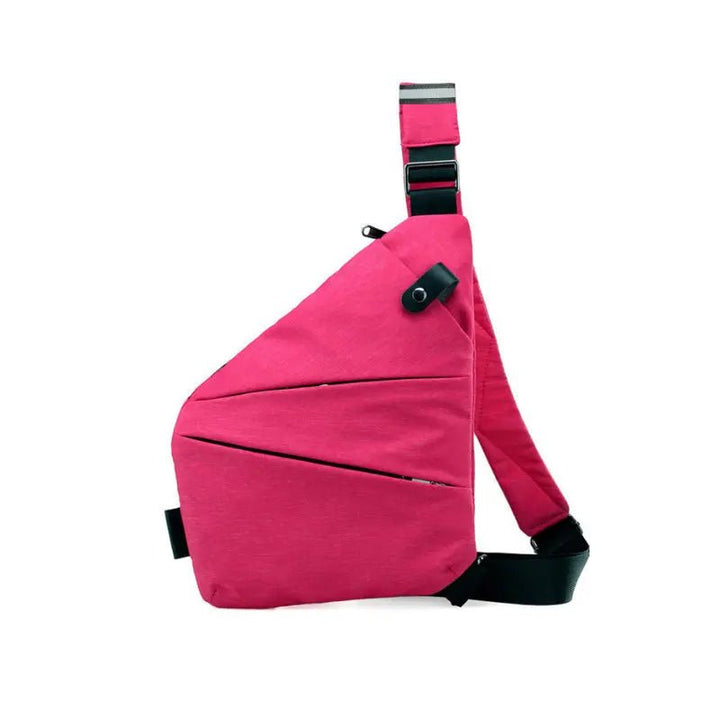 Travel-ready anti-theft bag, featuring RFID protection for passports & credit cards.