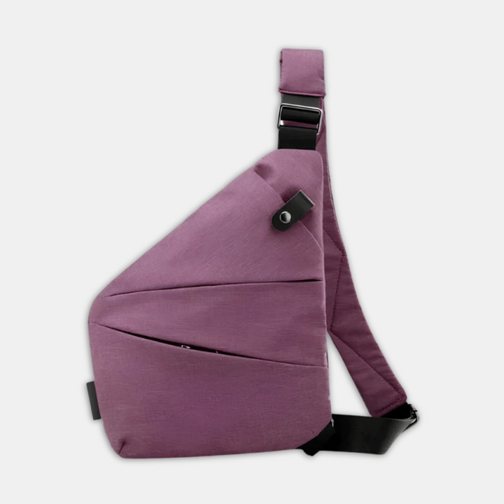Modern anti-theft crossbody travel pack, offering secure storage and peace of mind for explorers.