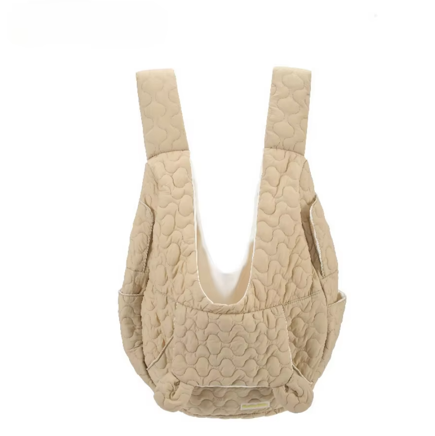 Cozy pet carrier vest, dog rucksack for small pets, unisex and travel-friendly