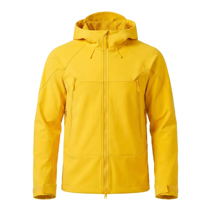 Activewear hooded unisex jacket, windproof & water-repellent, excellent for all outdoor pursuits.