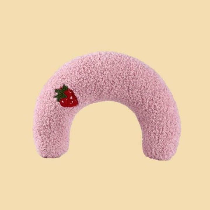 Washable dog bed: grey Pet Calming Cloud Pillow, soft support for anxious pets