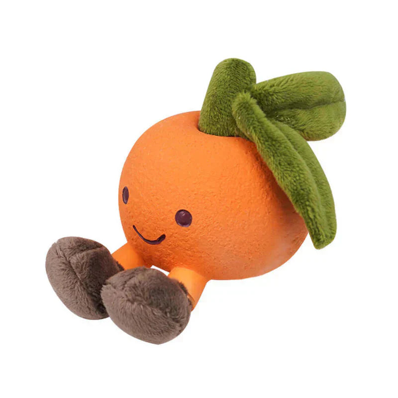 Purple grape bunch squeaky pet chew toy, an interactive dog toy for puppies and small dogs